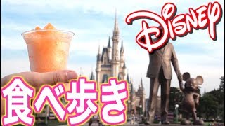 【限定】ディズニーランドのおすすめ夏グルメ10品食べ歩き！ [upl. by Vinay400]