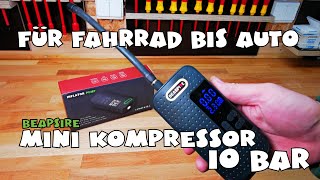 Beaspire Akku Kompressor  Luftpumpe max 10 Bar [upl. by Granniah]