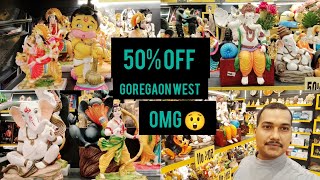 🌞Ganpati decoration saman goregaon west siddhivinayakmandirmumbai youtubeshorts mumbai youtube [upl. by Emiatej]