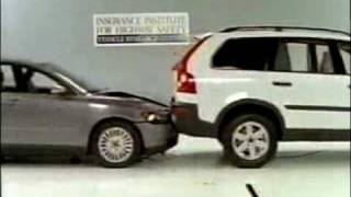 Crash Test Volvo S40 vs XC90 [upl. by Kemme625]