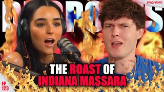 INDIANA MASSARA GETS ROASTED  Dropouts Podcast Clips [upl. by Anthe943]