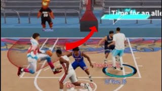 AlleyOop Spamming NBA Infinite [upl. by Ahsikit]