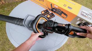 Worx WG286E Cordless Hedge Trimmer  Factsheet  WORX UK [upl. by Beaudoin]