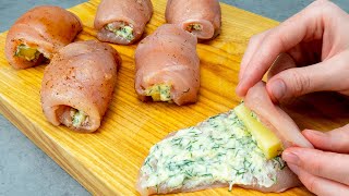 I’ve been searching for this recipe for a long time The tastiest chicken rolls ever [upl. by Gnuj]