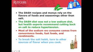 DASH DIET FOR HEART HEALTH [upl. by Ylrebma]