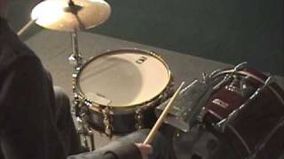 Paradiddle Inversion Drumset Application lesson with Mark Powers [upl. by Nawat]