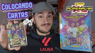 ESTRENAMOS ÁLBUM  Colocando Cartas 1 Adrenalyn XL 202324 Liga EA Sports Panini  CROLOMOLO [upl. by Lucier]