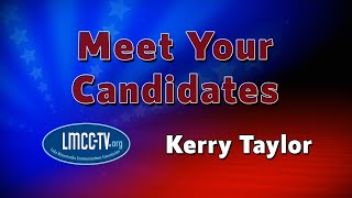 Meet Your Candidates St Bonifacius Kerry Taylor [upl. by Mide433]