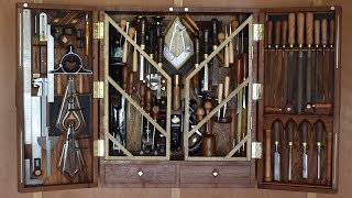 HandTools Chest Cabinet Inspired From 19th Century Full Build VideoPart1 [upl. by Bove329]