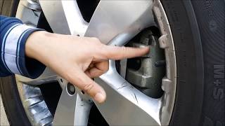 How to Install Brake Pads for Mercedes  Brake Job Front Pads  W164  ML500 [upl. by Freed]