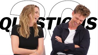 Austin Butler And Jodie Comer Discuss Their Love Languages “The Bikeriders”  30 Questions [upl. by Tehr]