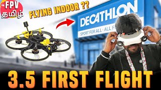 Cinewhoop Drone Indoor Flight  Tuning  HOBBY KING  தமிழ் [upl. by Boyden]