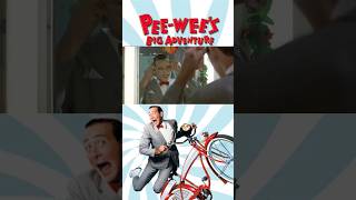 PEEWEES BIG ADVENTURE Peewee tapes his face 😂 Paul Reubens as PeeWee Herman [upl. by Balch]