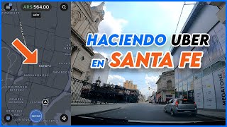 Mi experiencia trabajando con UBER en SANTA FE [upl. by Dinsmore]