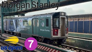 Morgan Stanley Wrapped R188 on the 7 Line for the US Open 2024 [upl. by Jeffrey]