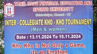 TNPESU VS KACPE  PHYSICAL EDUCATION INTERCOLLEGIATE TOURNAMENT WOMENS MATCH FINALS 2024  2025 [upl. by Santa820]