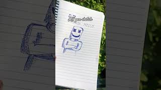 My pen skech music art viralkardo viralshorts [upl. by Peonir]