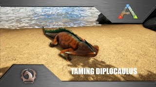 Ark Survival Evolved  Taming Diplocaulus [upl. by Annohsak260]