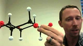 Cyclohexane Ring Flip Demonstration [upl. by Piefer]