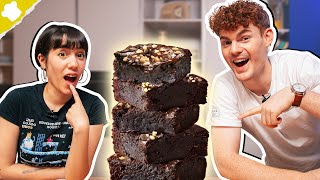 Juicy und lecker – Zucchini Brownies 🤤 [upl. by Yttisahc]