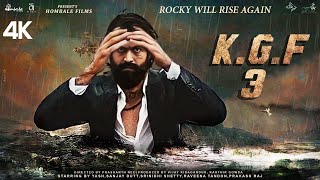 KGF 3 Full Movie HD Facts Yash  Sanjay Dutt Srinidhi Shetty  Prashant  Raveena  Action Film [upl. by Aldous]