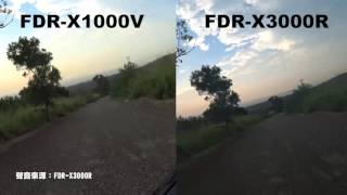 FDRX1000V vs FDRX3000R with 4K Steady Shot [upl. by Jayson]