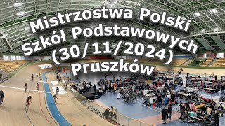 Na żywo Mistrzostwa Polski Szkółek Kolarskich 01122024 Pruszków [upl. by Greff87]