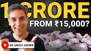 15000 SALARY to 1 CRORE INVESTMENT STRATEGY  Become a CROREPATI  Ankur Warikoo Hindi [upl. by Noedig29]