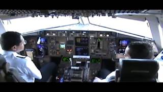 Boeing 767300F  Arrival Inside the Cockpit TakeOff [upl. by Kaz]