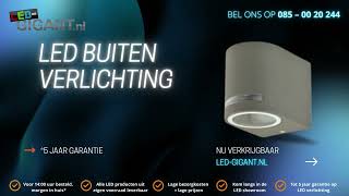 LED Buitenverlichting  LEDGigantnl  2022 [upl. by Anitsud]