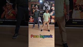 Poco legwork  Dance tutorial  western dance  learn dance  lalitstyle  trending video [upl. by Dnalon]