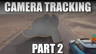 Blender 28 Camera tracking tutorial part 2 [upl. by Dolph]