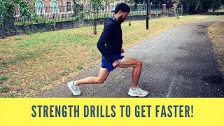 Running Drills to Improve Form Cadence and Become a FASTER Runner [upl. by Jezebel]