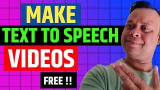 Make Text to Speech Videos For Free  Text to Speech For YouTube Videos  Free amp No Limits 🔥🔥 [upl. by Charla36]