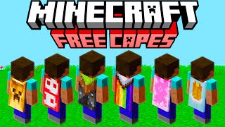 How To Get FREE Capes In Minecraft Bedrock  2023 [upl. by Bajaj]