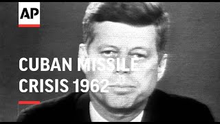 Cuban Missile Crisis  1962  Movietone Moment  16 Oct 2020 [upl. by Atiz]