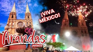 Fiestas PATRIAS 🇲🇽 en ARANDAS Jalisco [upl. by Salohcin]