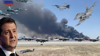 3 Minutes Ago Russia Attacks Air Base in Kiev and Destroys 12 US F16s That Had Just Landed [upl. by Leonsis]