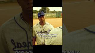 Black baseball player’s athleticism wows boss 42 movie shorts [upl. by Silletram]