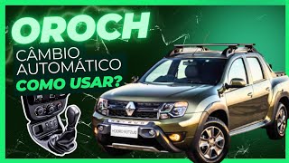 Como usar o câmbio automático na Duster Oroch modo manual [upl. by Sigvard914]