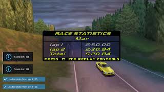 Lap Times Mercedes SLK 230 VS BMW Z3 Need For Speed High Stakes [upl. by Eiggep]