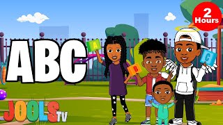 ABC Song  Hip Hop Songs for Kids amp Trapery Rhymes  2 Hour Playlist  Jools Tv [upl. by Schreibe]