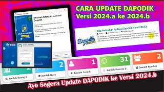 Cara Update Perbaruan Aplikasi Dapodik versi 2024a ke Versi 2024b [upl. by Bennett]