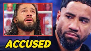 ARRESTED🛑 Jey Uso Have been Arrested for Forcefully Accusing Roman Reigns of S€XAUL ABUSE [upl. by Eecyak]