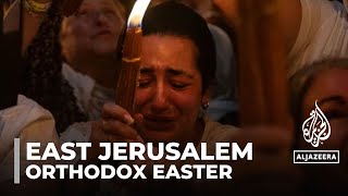 Orthodox Easter celebrations Subdued holiday as Israel imposes restrictions [upl. by Evol]