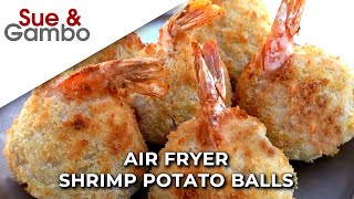 Air Fryer Shrimp Potato Balls [upl. by Schuyler]