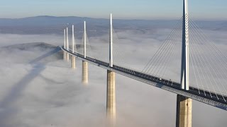 The Tallest CableStayed Bridge in the World  Millau Bridge [upl. by Fredericka]