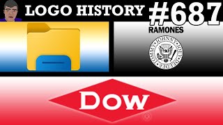 LOGO HISTORY 687  Ramones File Explorer amp Dow Chemical Company [upl. by Plantagenet]