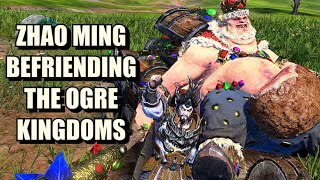 🔴 Warhammer 3 Befriending the Ogre Kingdoms [upl. by Omidyar]