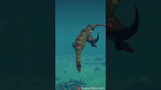 NOTHOSAURUS SWIM CLOSELY AROUND EACH OTHER  Jurassic World Evolution 2 Shorts [upl. by Inaflahk]